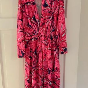 Lilly Pulitzer dress - pretty colors- pink/ blue